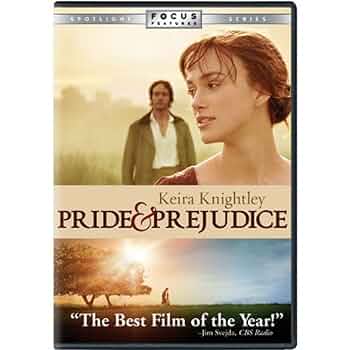 Amazon.com: Pride and Prejudice (Full Screen) (2005) : Keira